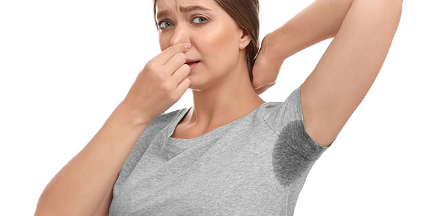 how to get rid of over sweating in underarms